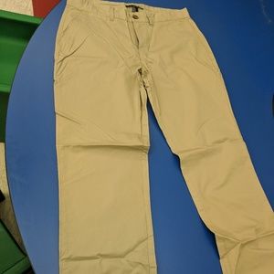 slim cotton chico pants